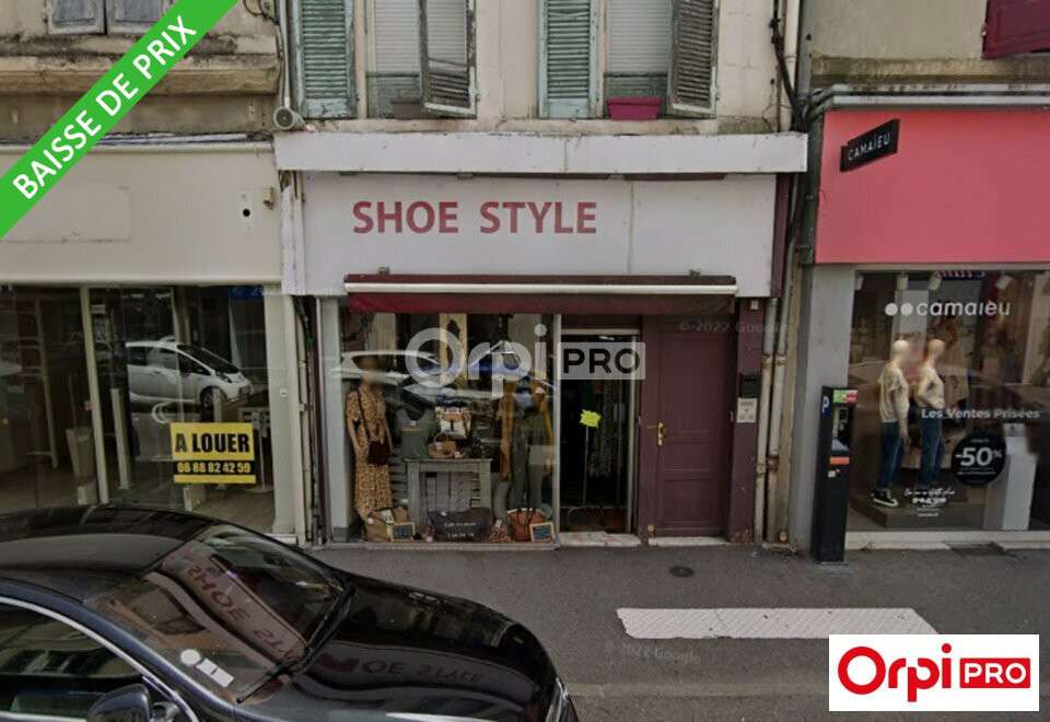 Local commercial 36m² à louer à Romans-sur-Isère