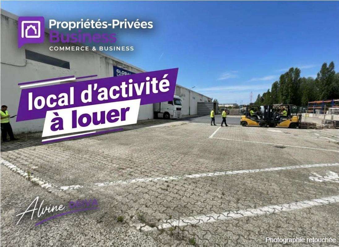 A louer entrepôt 180m² et bureau 35m² à Pontpoint