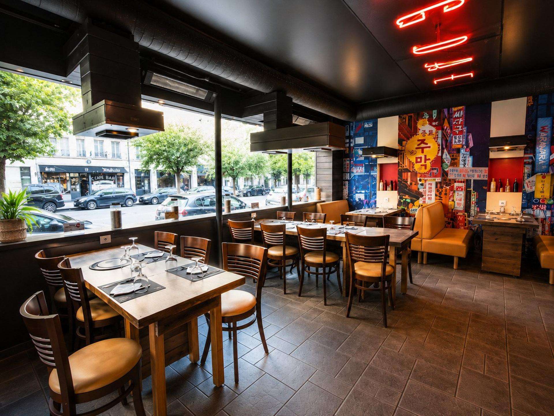 AV restaurant coréen à Pavillons-sous-Bois centre