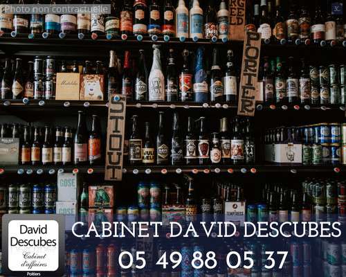 Cède cave à bières bar lic 3 dept Deux Sèvres (79)