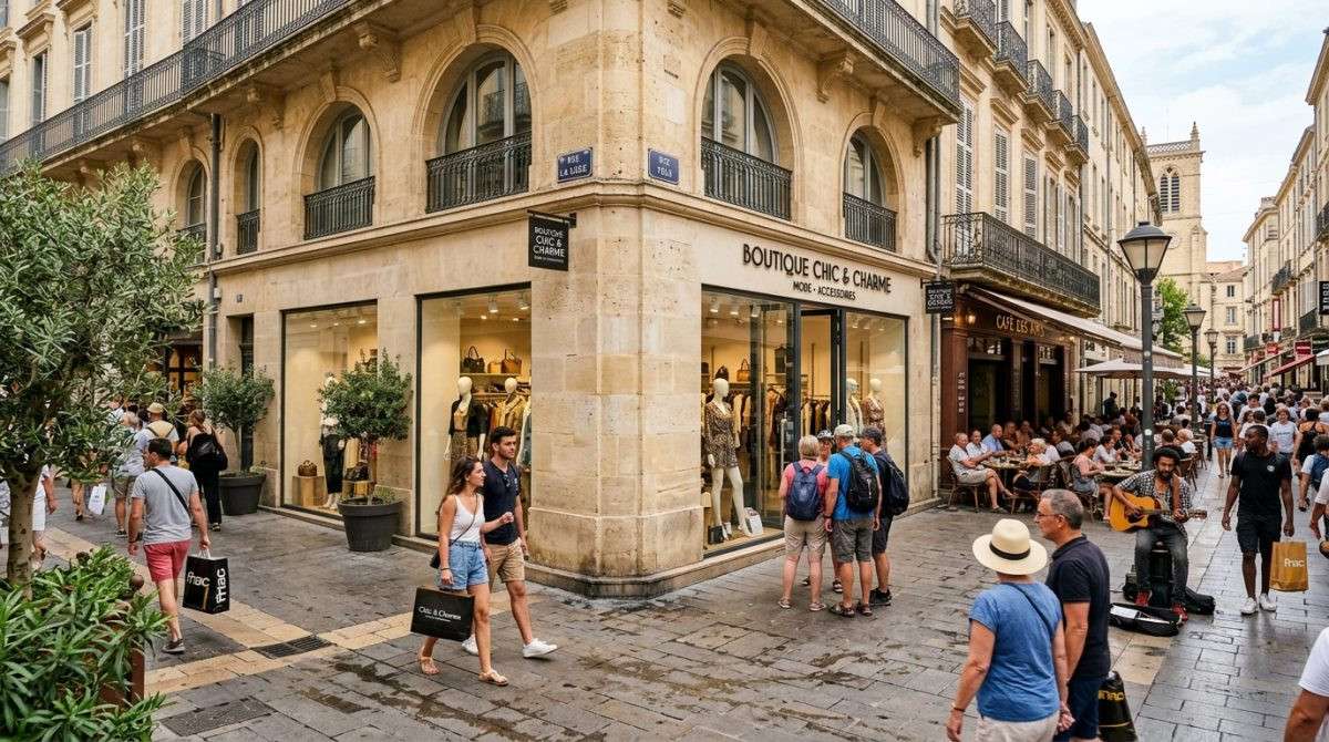 Droit au bail boutique d'angle Montpellier centre