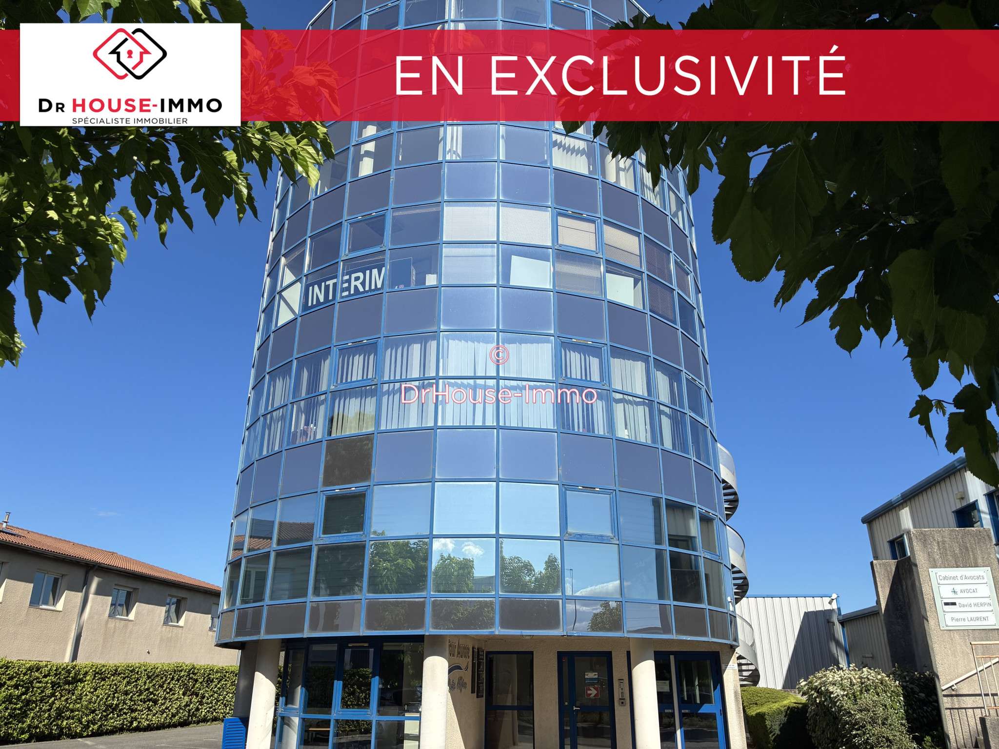 Vente bureau lumineux de 75m² en centre Valence