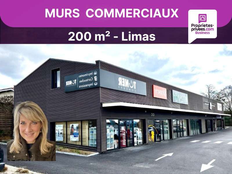 Vente murs commerciaux libres 200m² à Limas