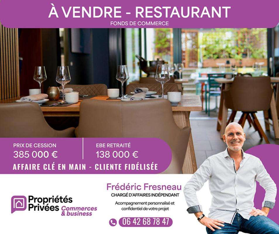 AV restaurant 200 couverts logement Morbihan