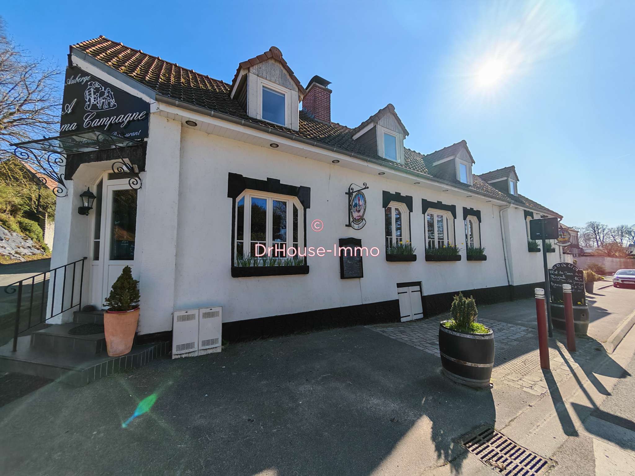 Vente fonds et murs magnifique restaurant à Wailly