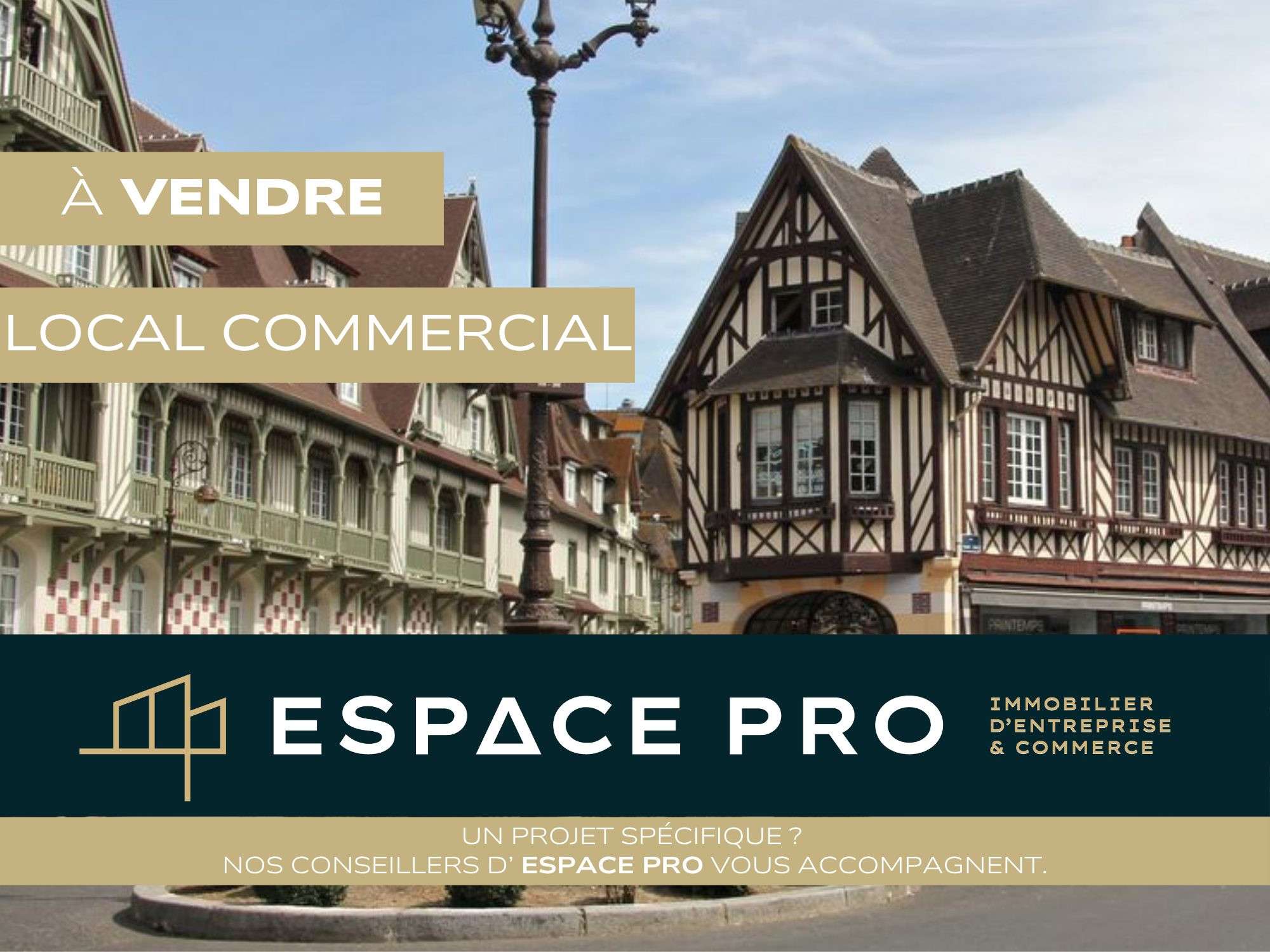 AV droit au bail local de 30m² à Deauville centre