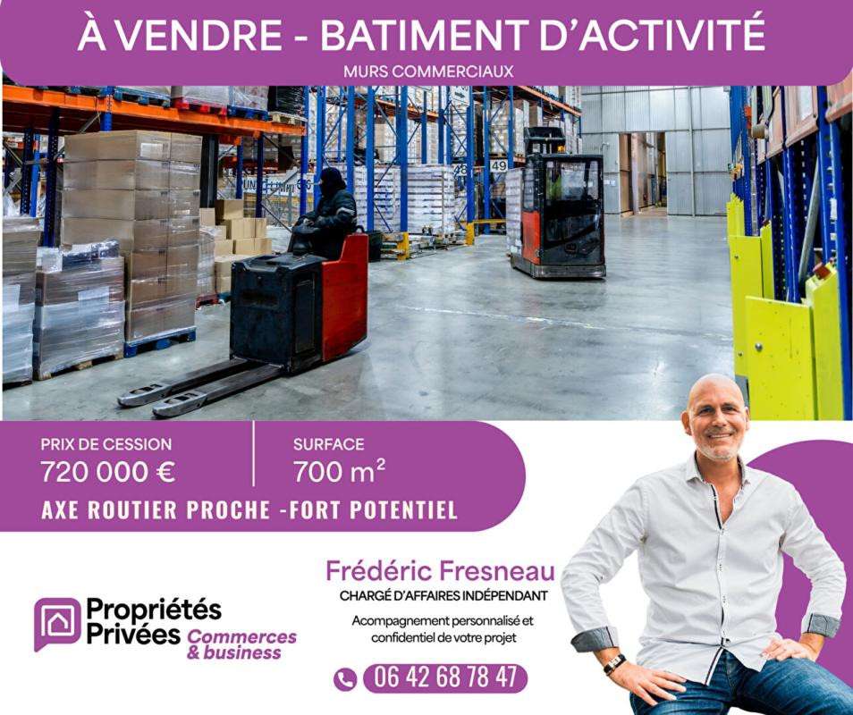 AV bâtiment indus 700m² zone dynamique Vannes