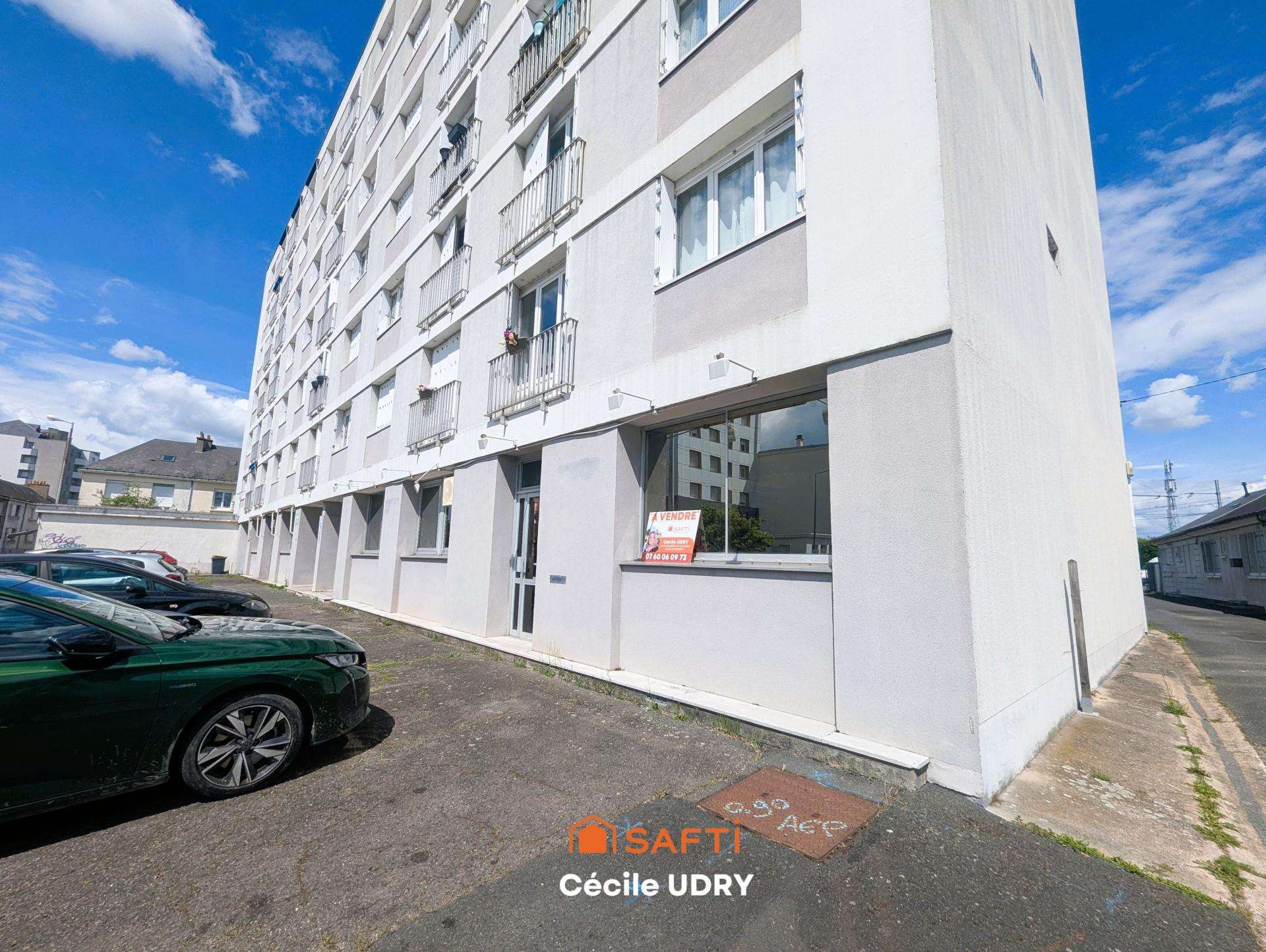 Vente local commercial 90m² empl stratégique Tours