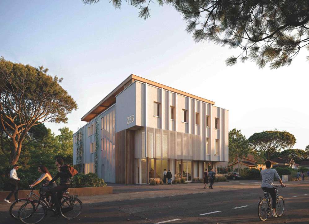 Vente bureaux 47m² dans immeuble neuf à Hossegor