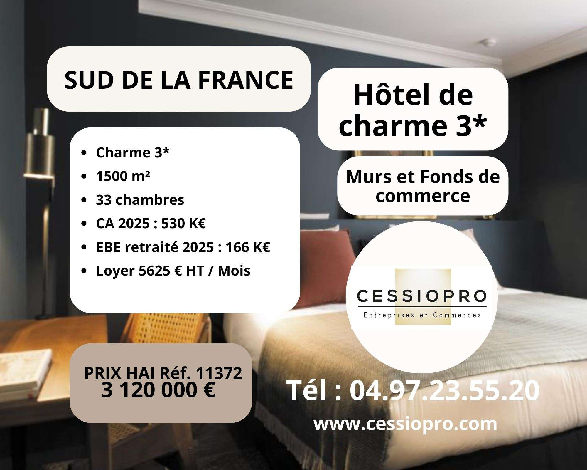 AV M & F hôtel de charme *** Sud de la France