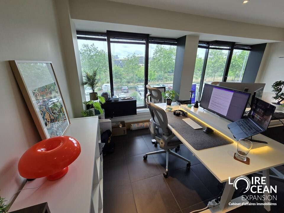 Vente bureaux exceptionnels 87m² vue Loire Nantes