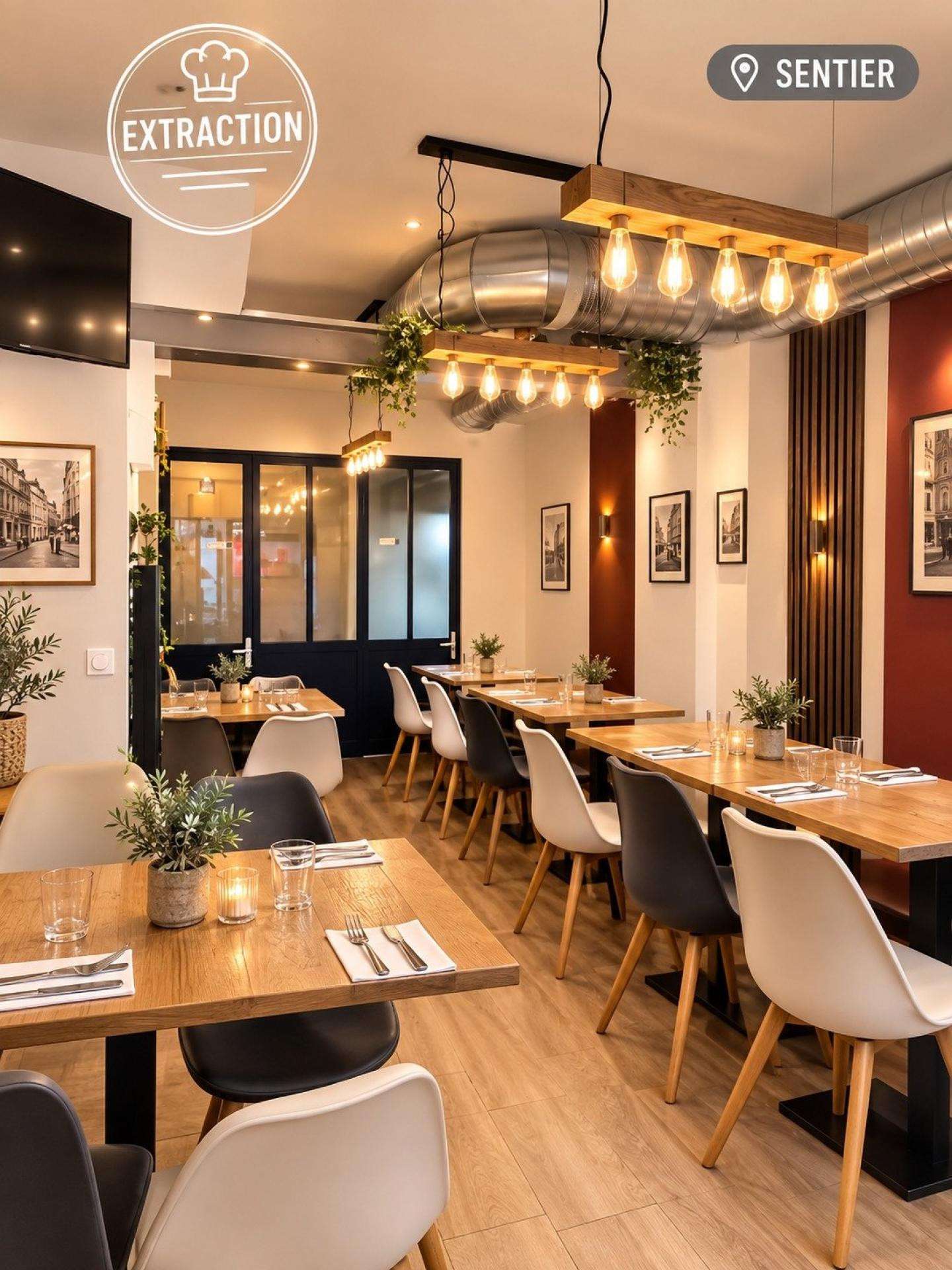 Vente restaurant avec extraction 75002 Sentier