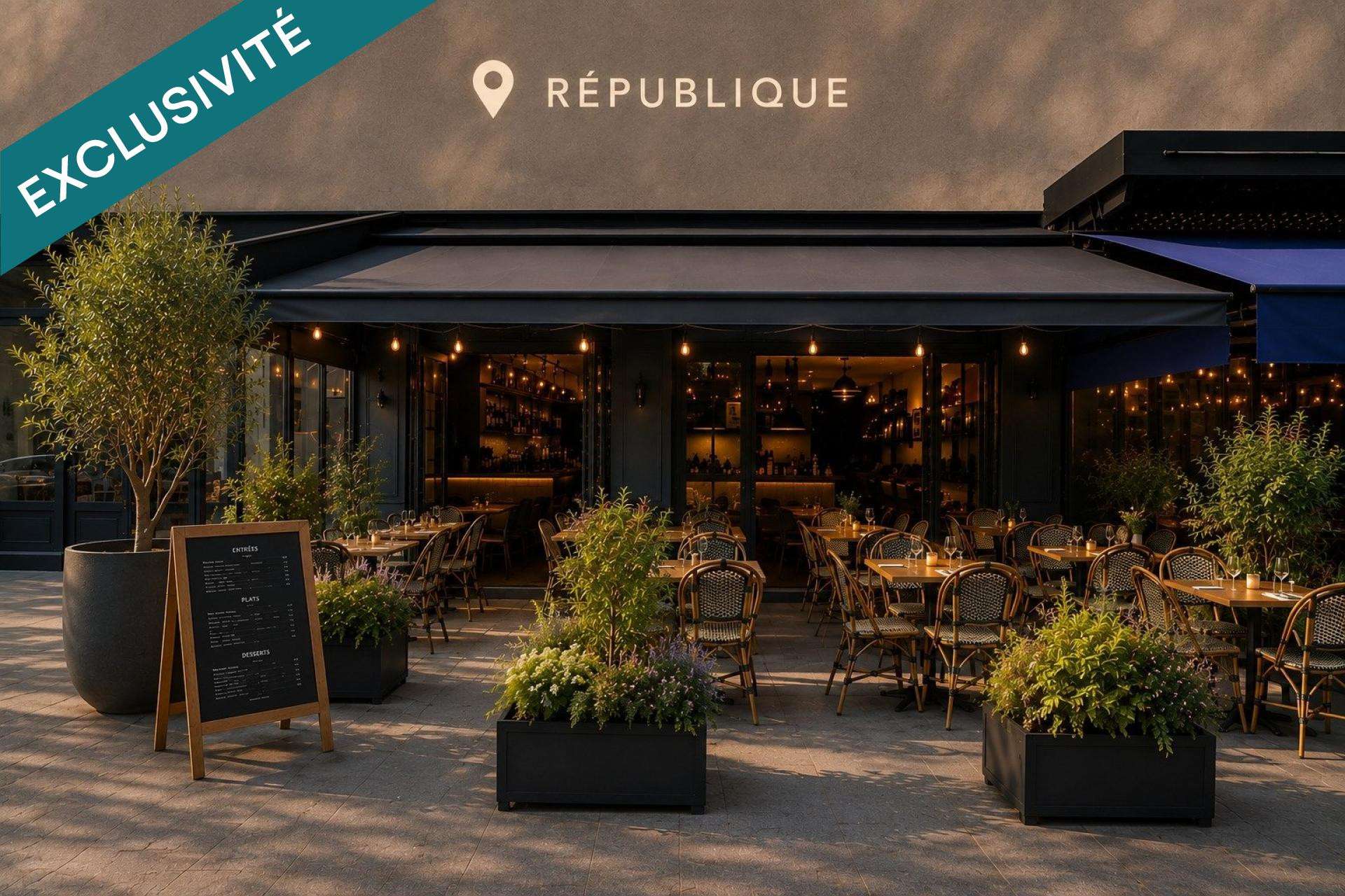 Forte Visibilité et Grande Terrasse à République