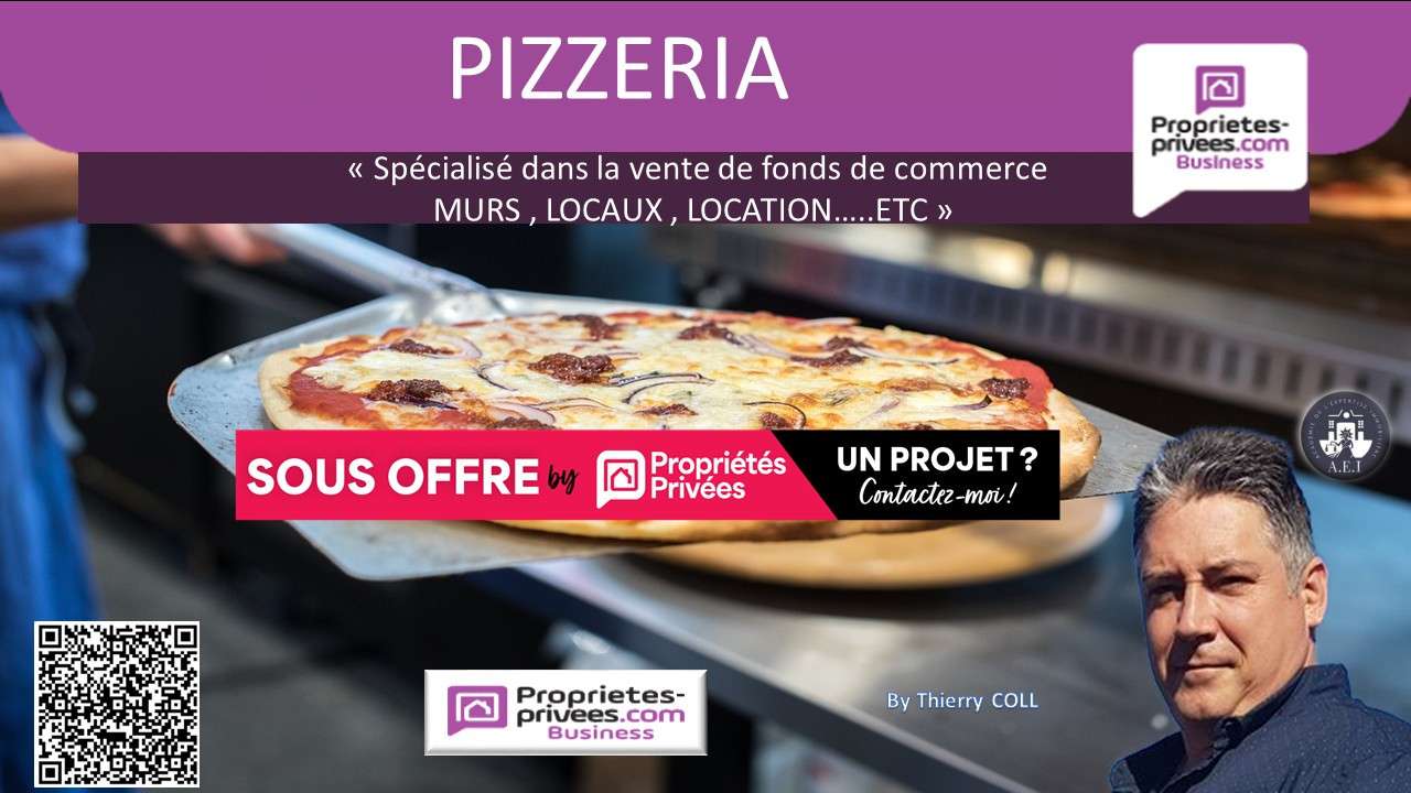 Vente pizzeria authentique à Ambérieu centre