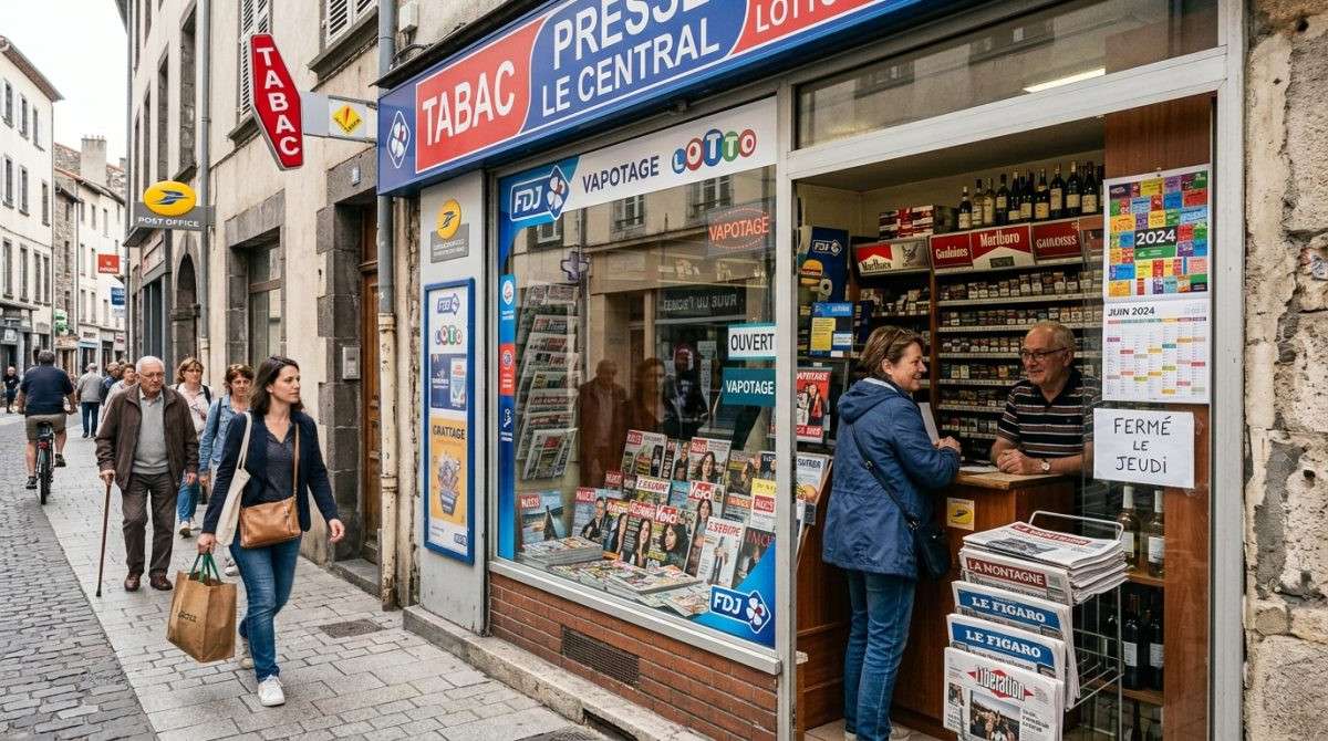 Vente tabac presse loto PMU à Clermont-Ferrand