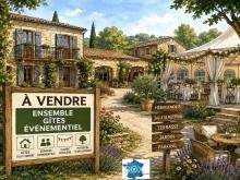 Vente domaine hôtelier de caractère en Ardèche