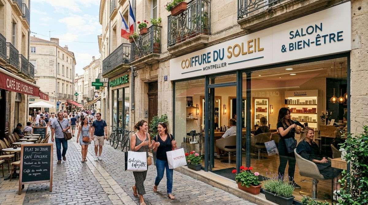 AV salon de coiffure à Montpellier coeur de ville