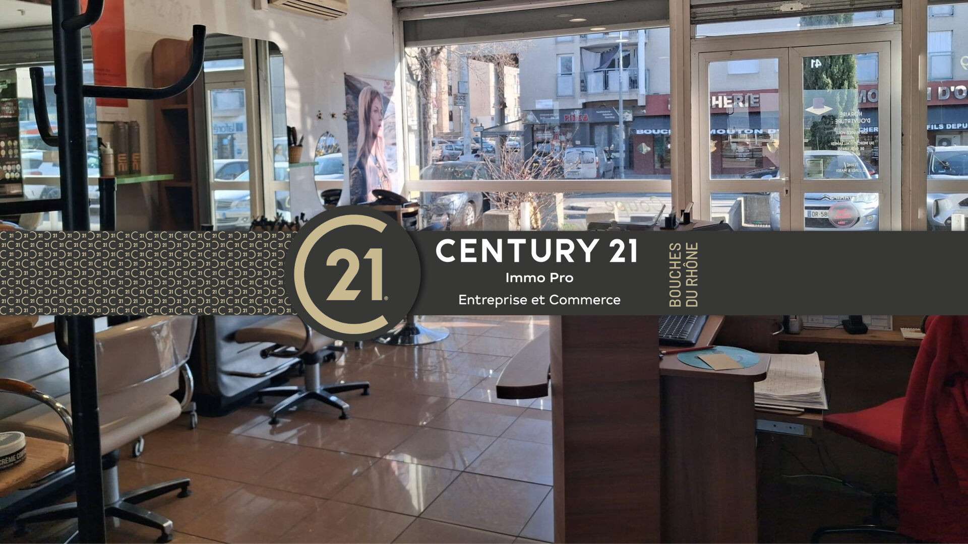 AV salon de coiffure très bel emplac. à Vitrolles