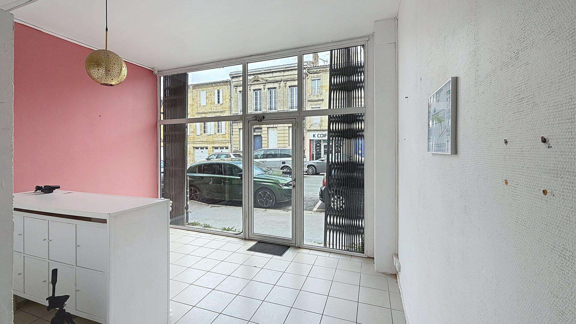 Vente local commercial 200m² + 3 Apparts Libourne