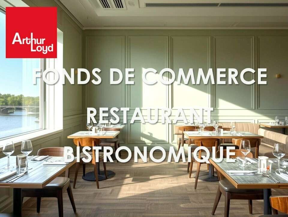 Vente restaurant bistronomique vue Loire à Blois