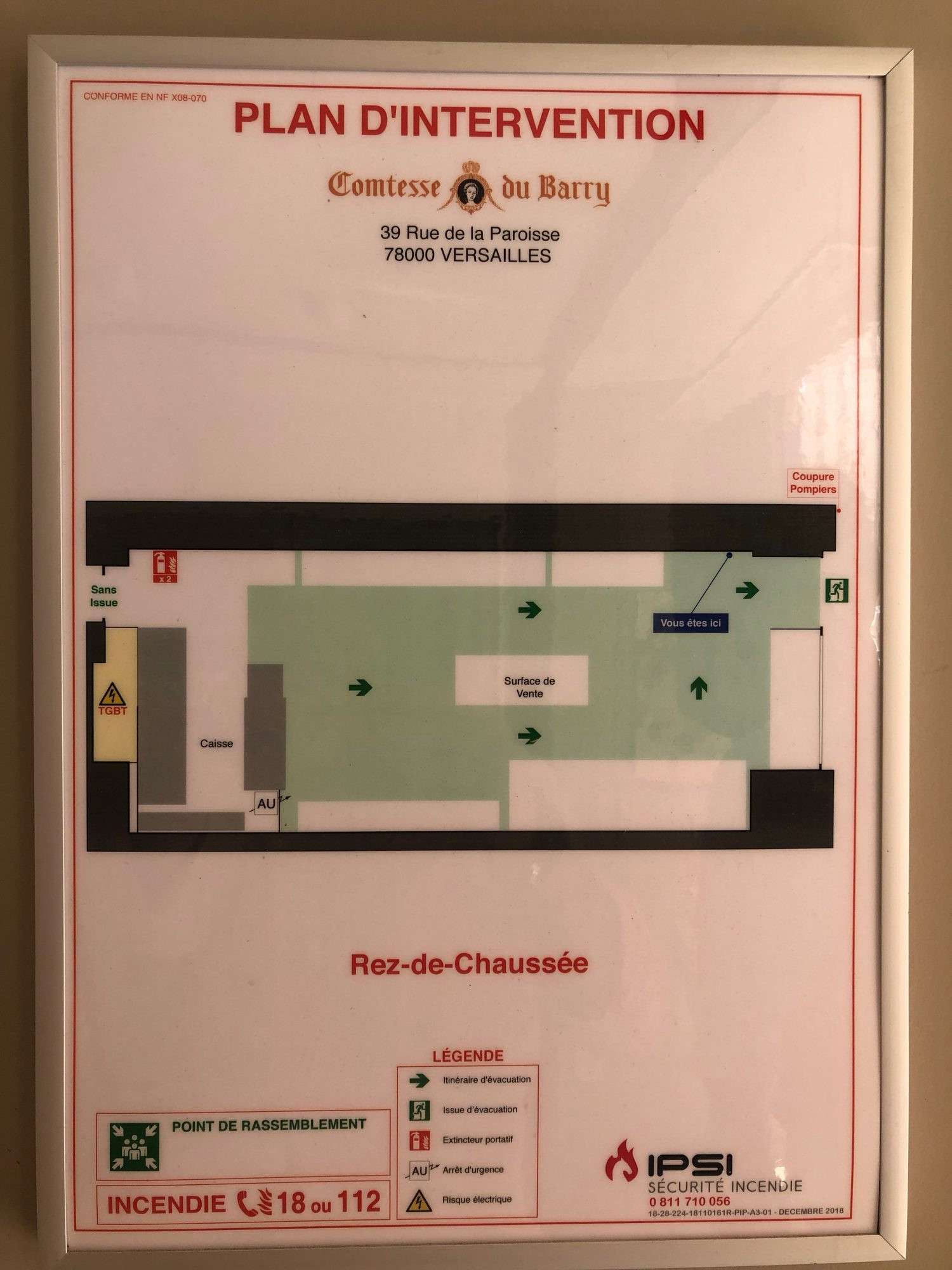 Vente FDC épicerie fine secteur Versailles emp n°1
