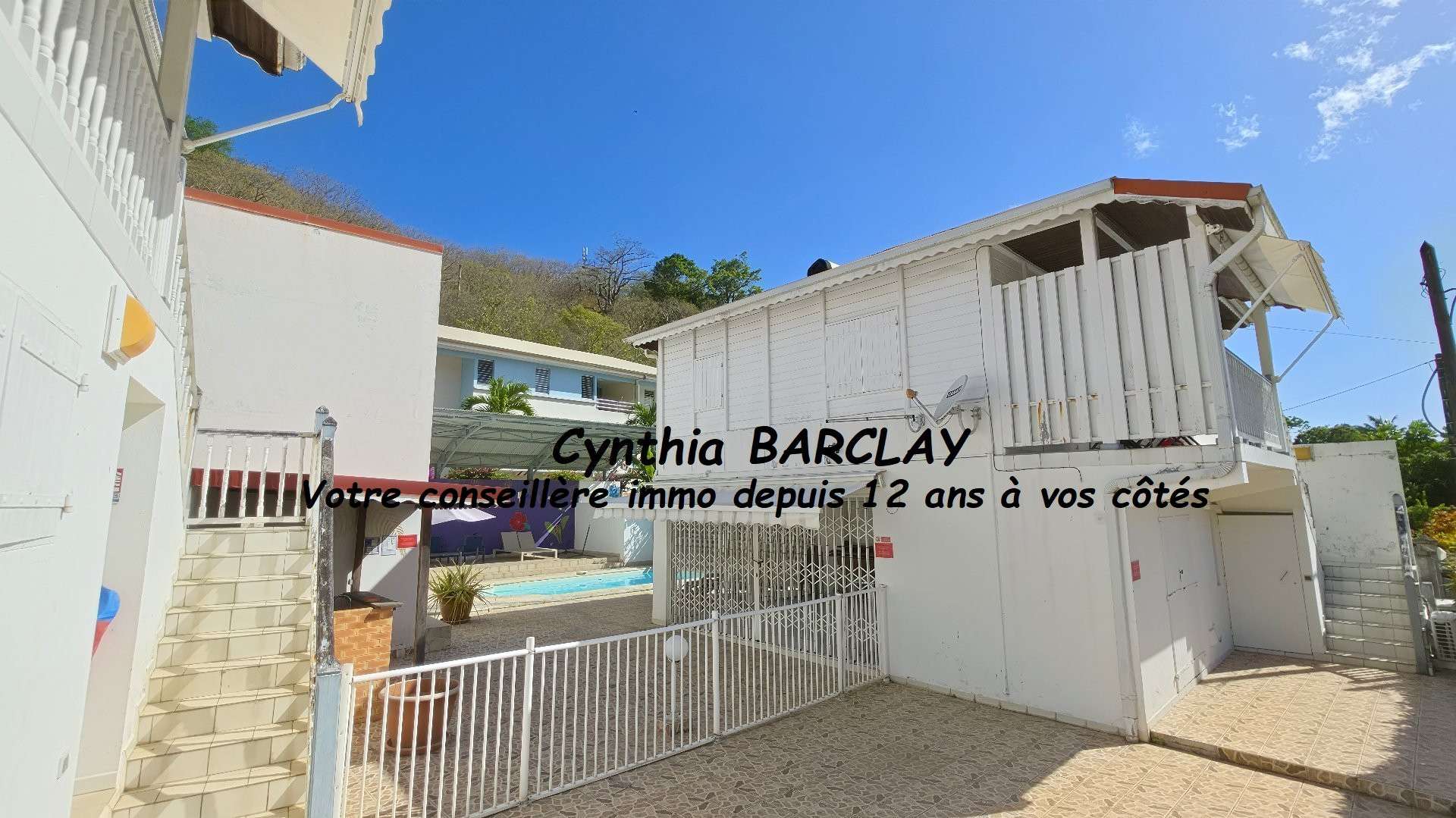 Vente immeuble de 201m² avec piscine Le Carbet