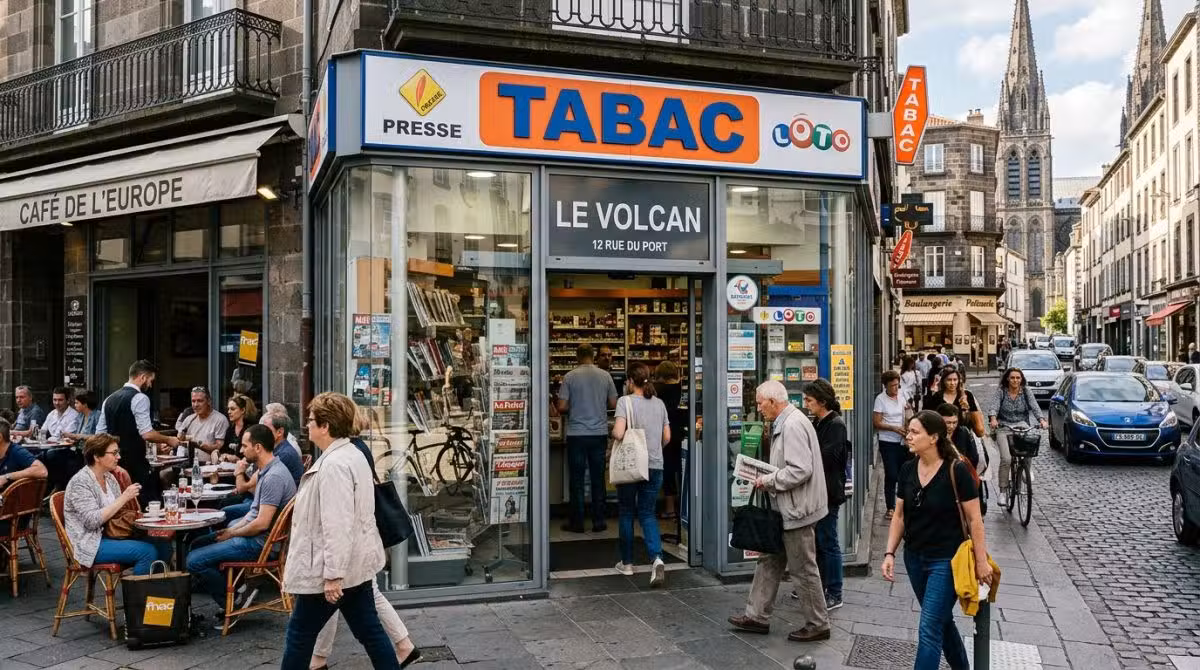 AV FDC tabac presse loto à Clermont-Ferrand centre