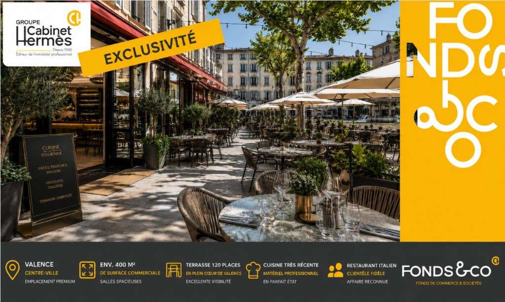 AV restaurant italien terrasse lic IV à Valence