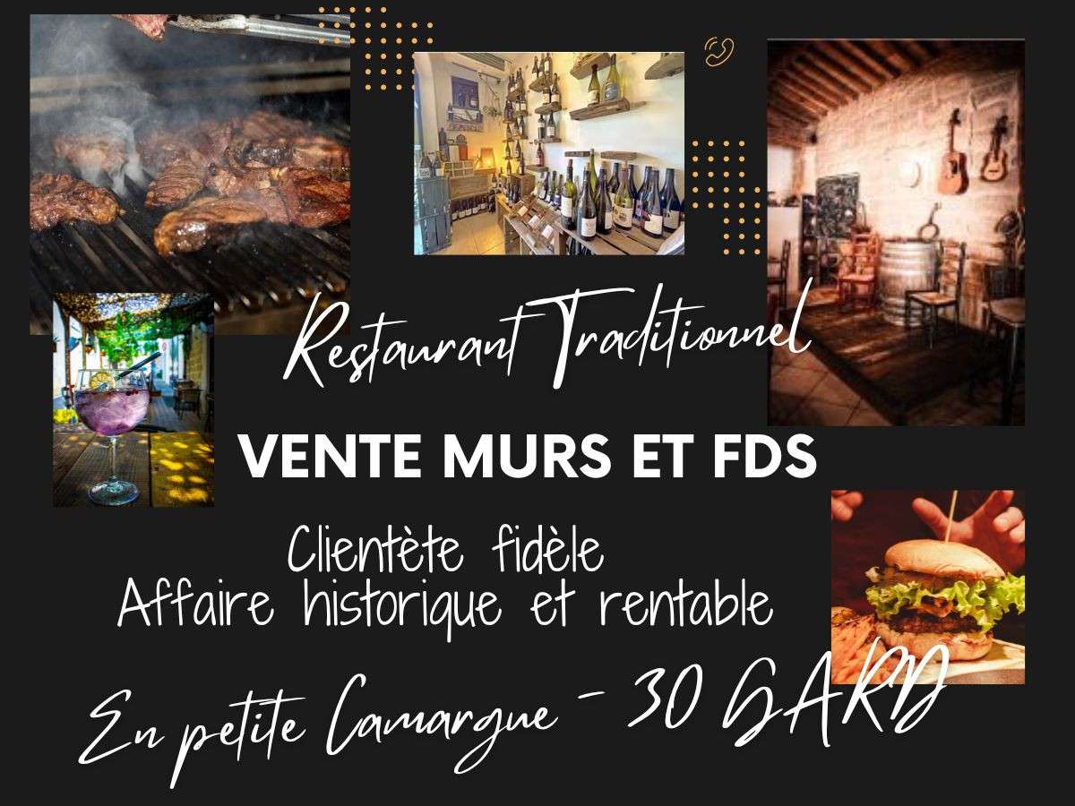 Murs et FDS restaurant Petite Camargue GARD 30