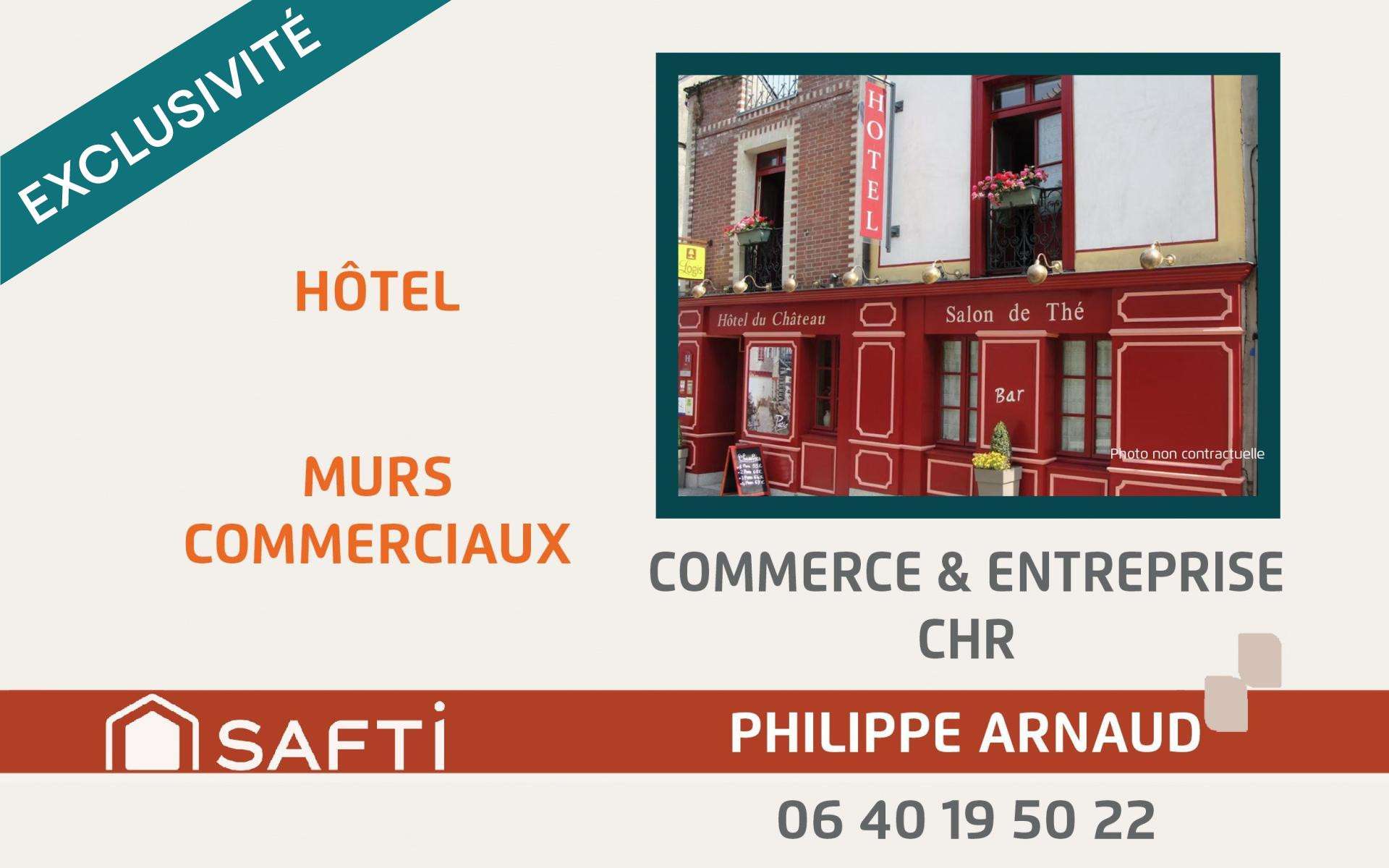 Vente murs commerciaux hôtel de 660m² à Vitré