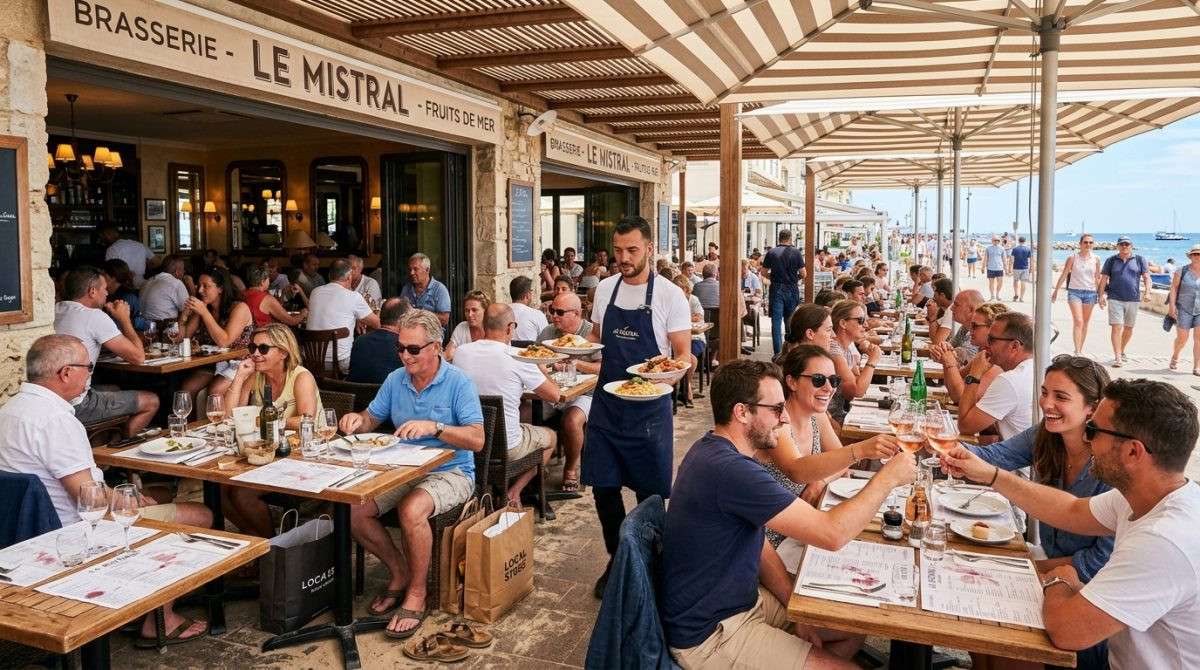 A vendre brasserie licence IV face à la mer 34