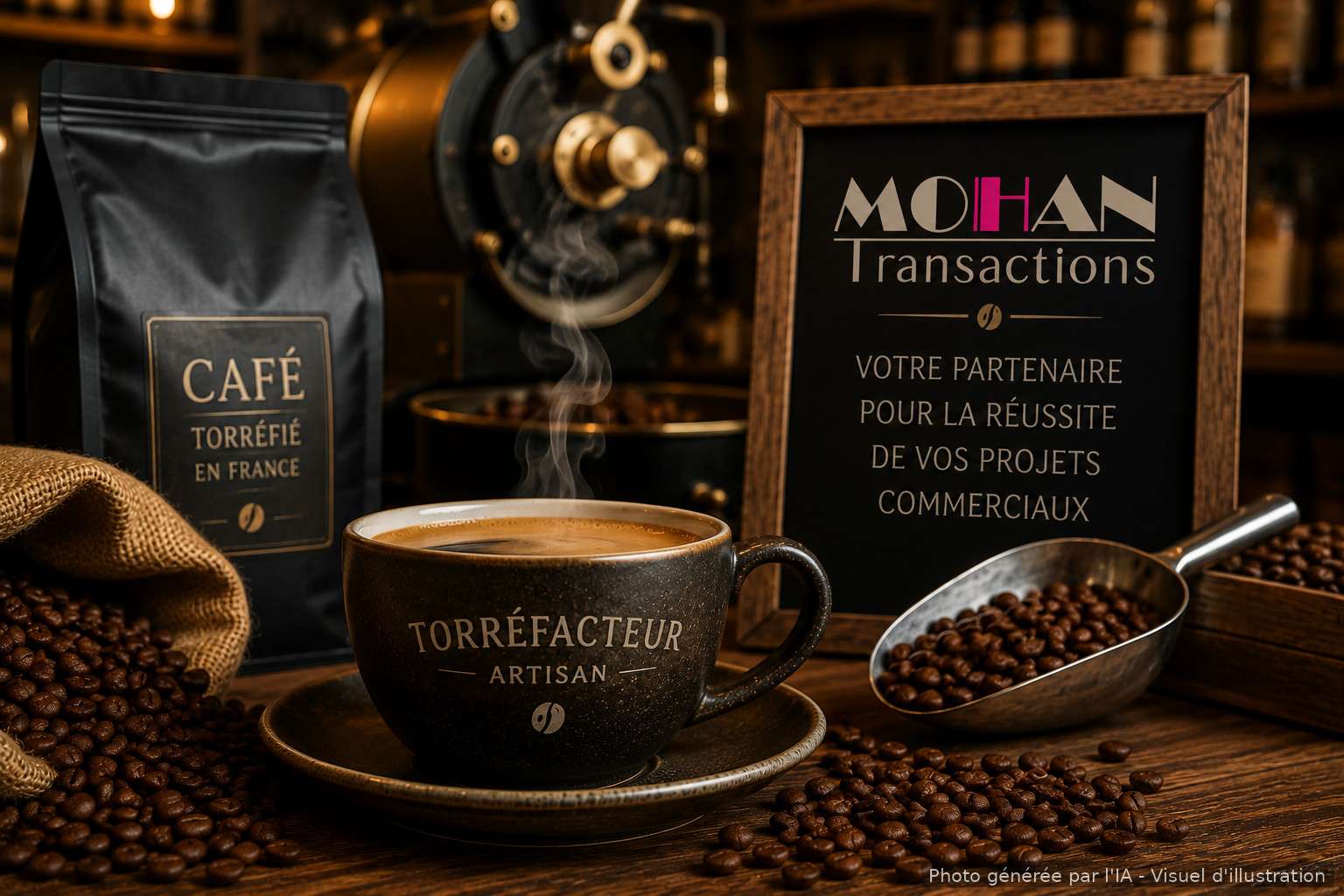 Vente FDC torréfaction artisanale bio à Granville