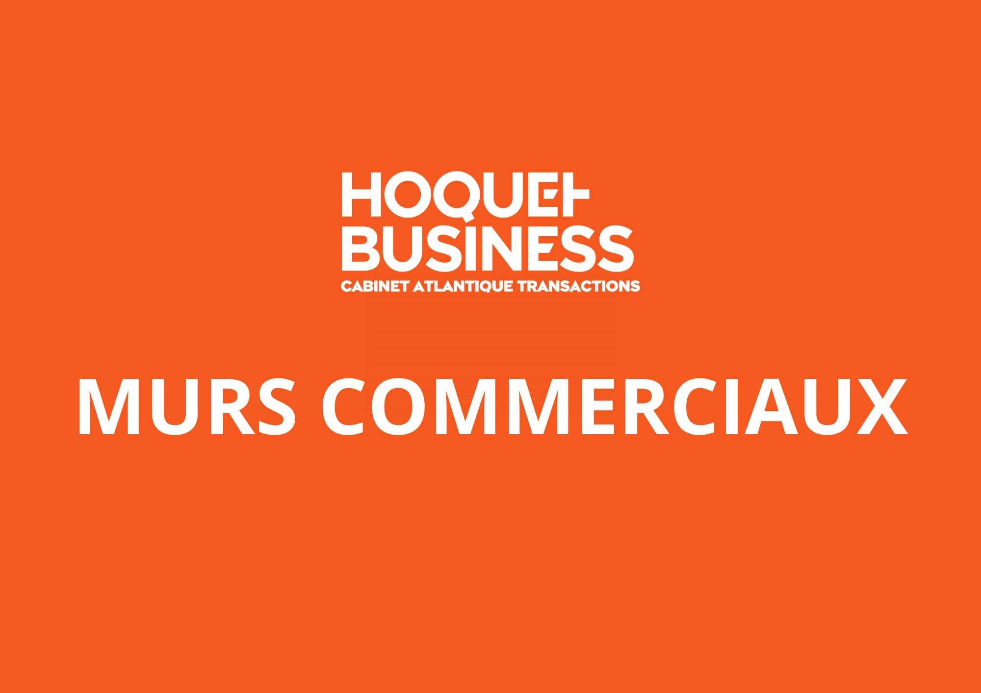 Murs commerciaux occupés station balnéaire 17