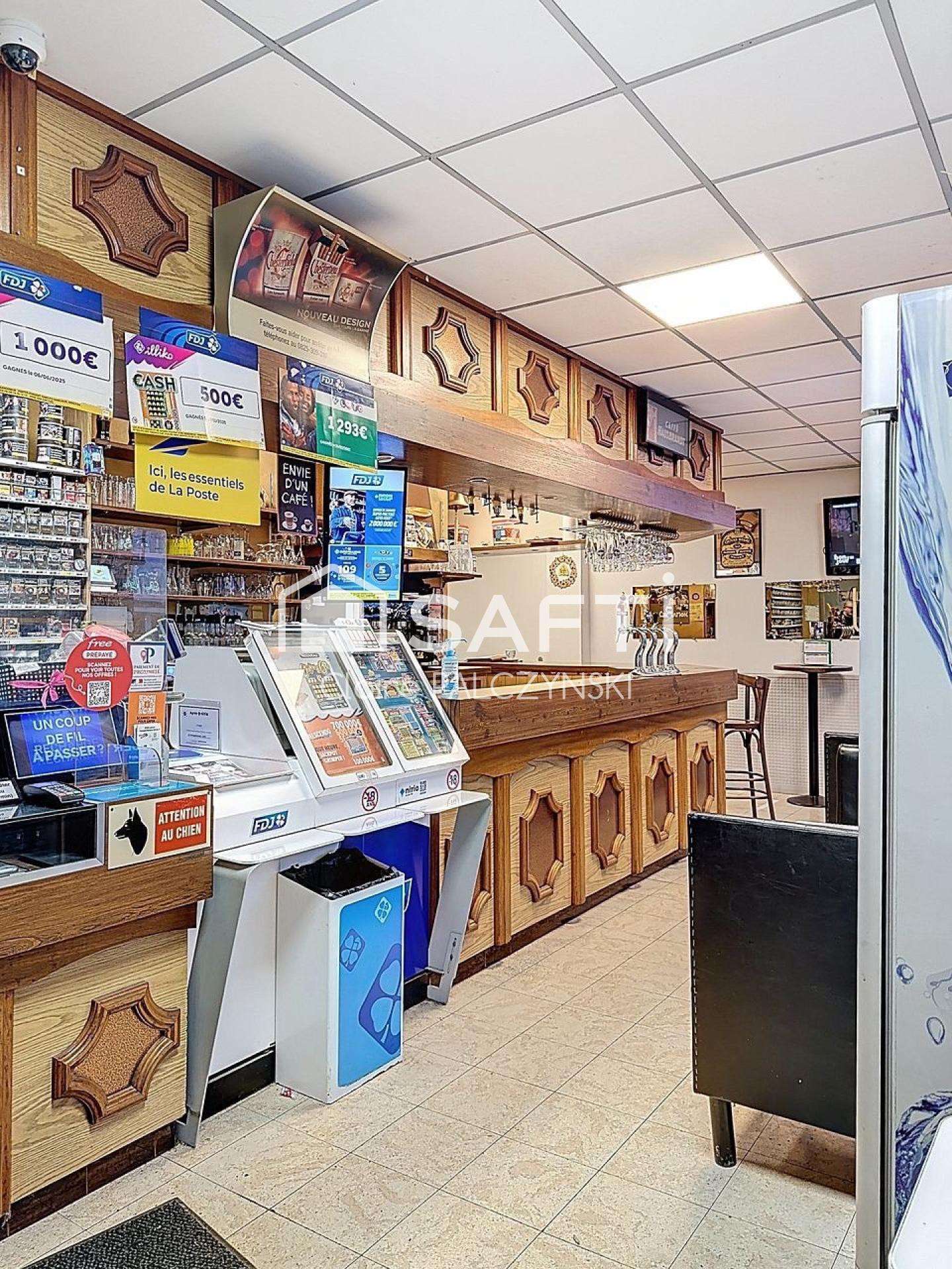 A vendre murs bar tabac et habitation à Montigny