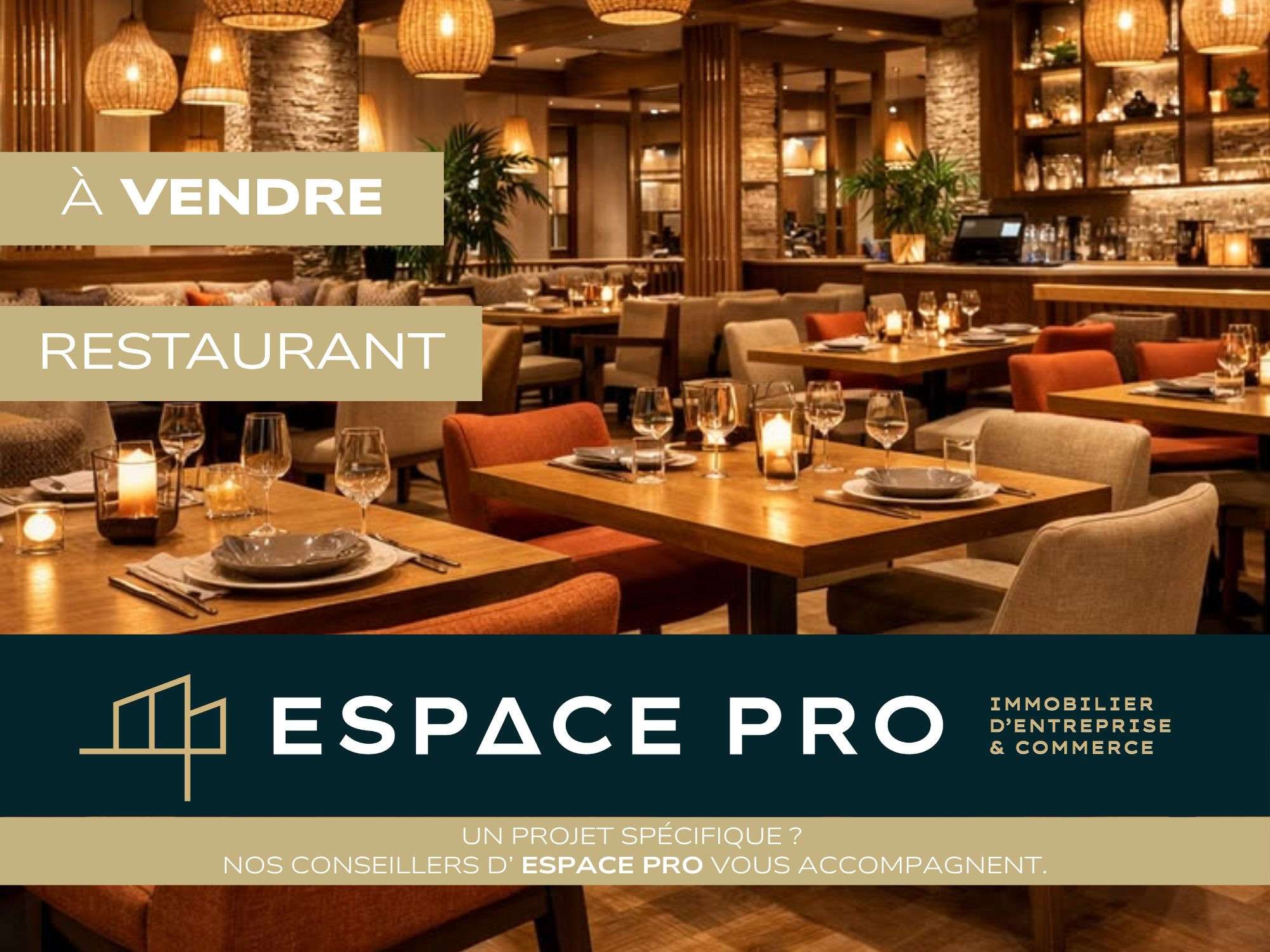 Cède restaurant d'angle fort passage Pont l'Evêque