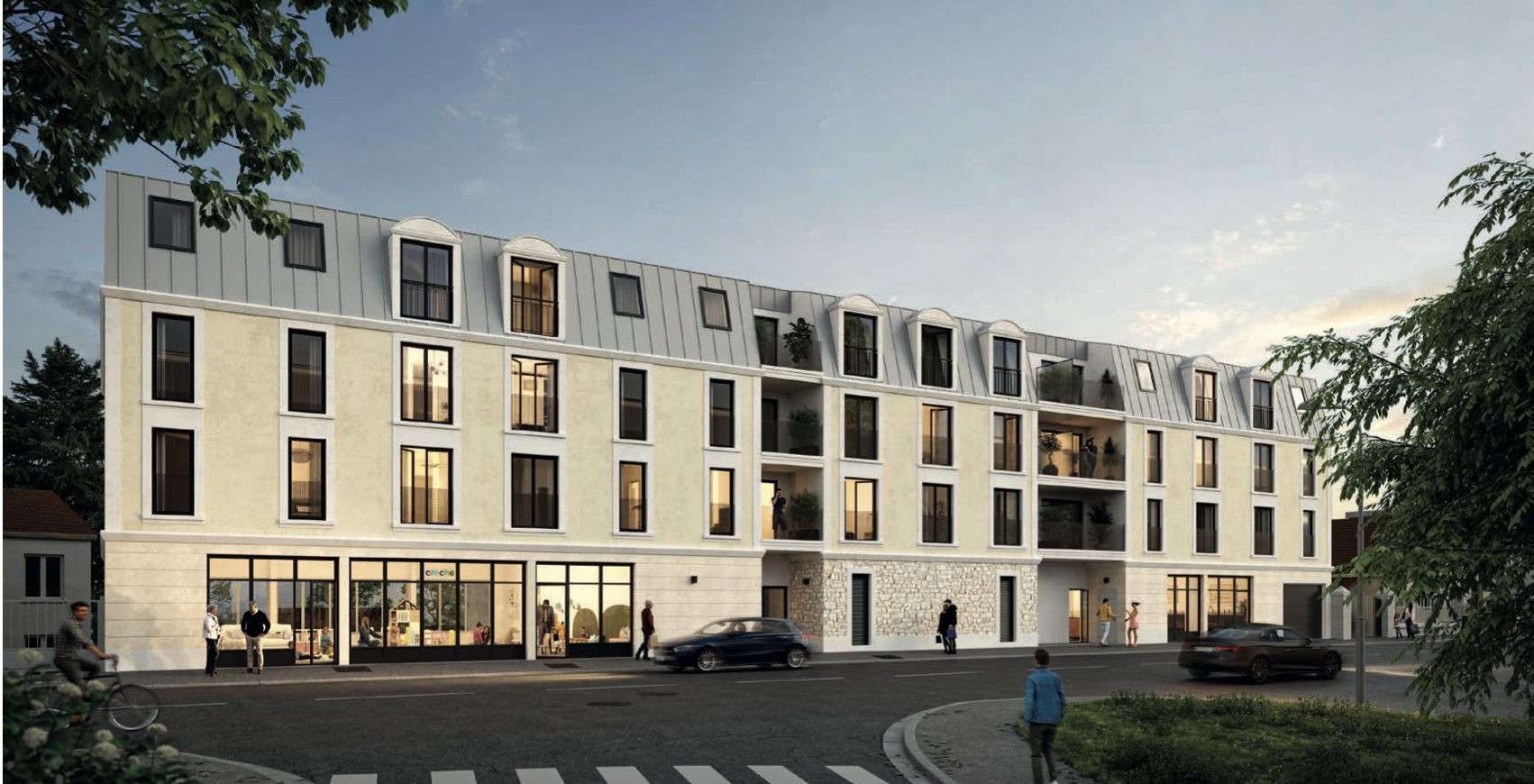 Vente local commercial neuf (vefa) 166m² à Draveil