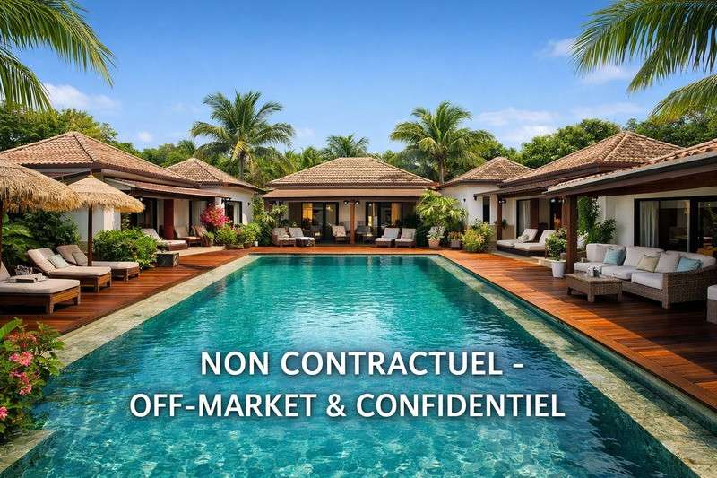 AV hôtel de charme confidentiel à Saint François