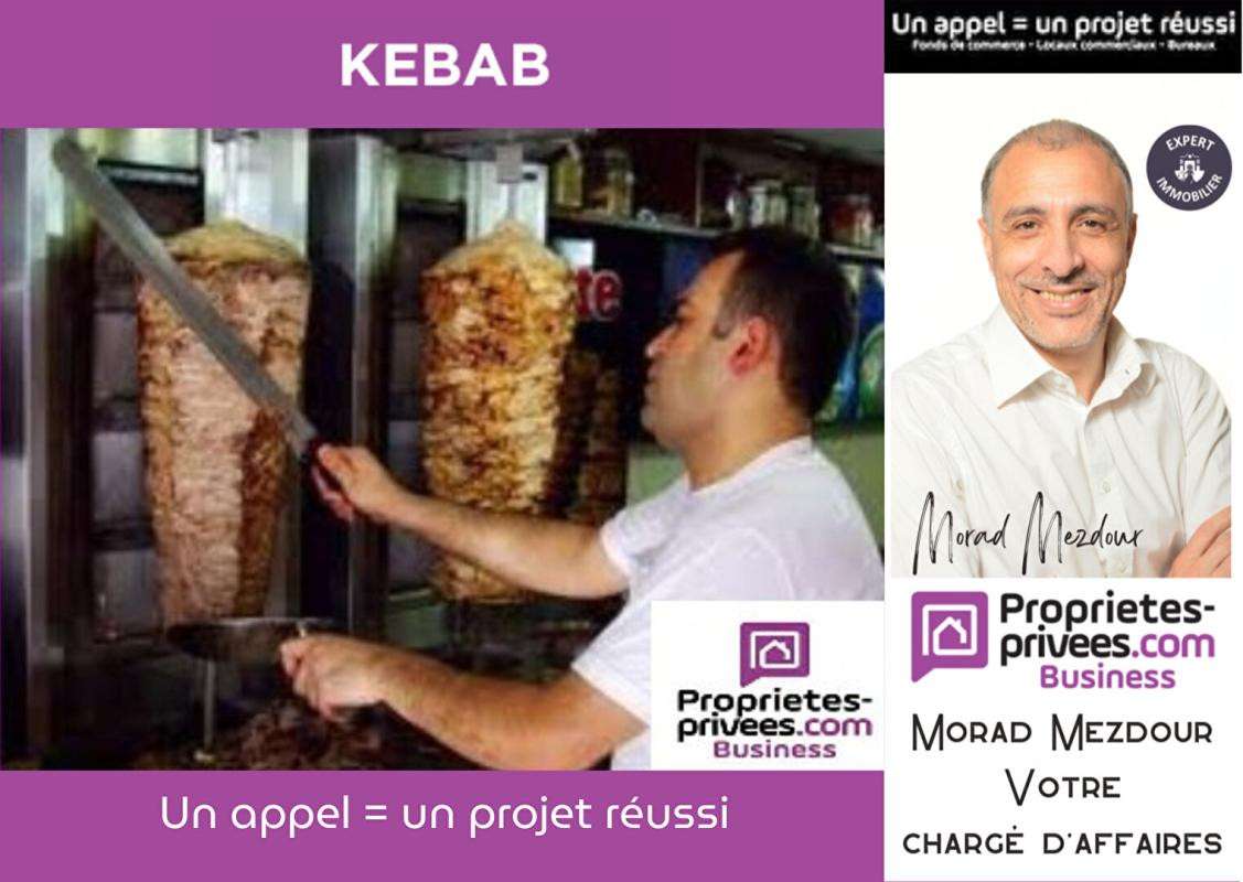 Vente restaurant rapide kebab à Lille