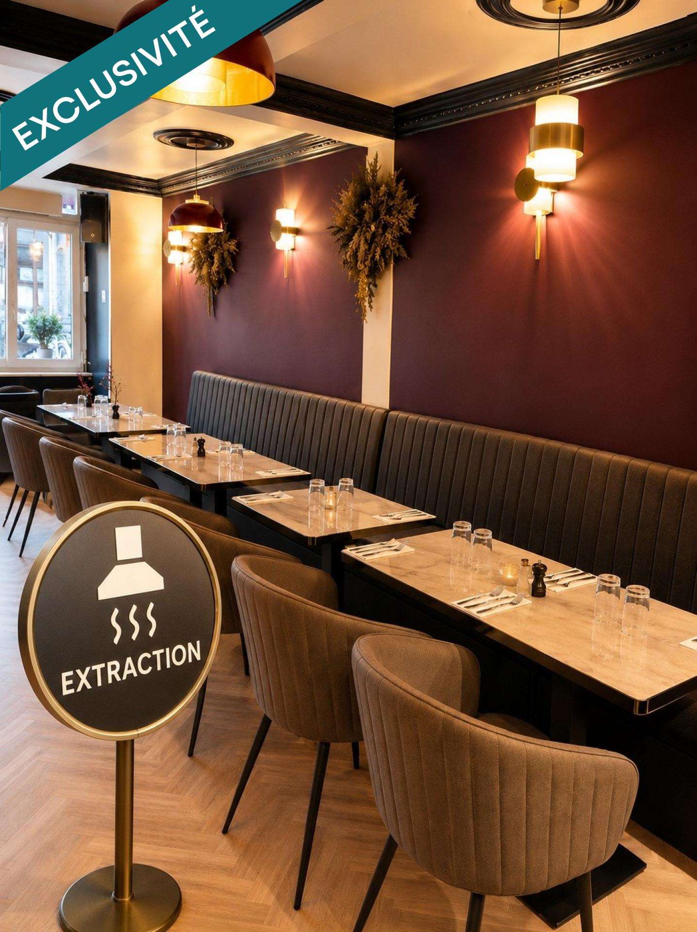AV restaurant extraction quartier commerçant Paris
