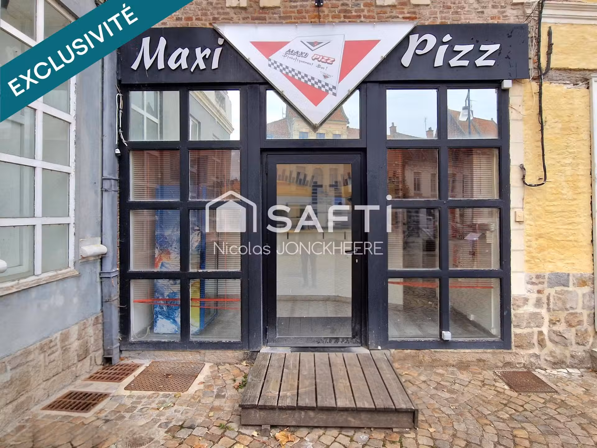 Vente pizzeria en centre-ville Aire/Lys