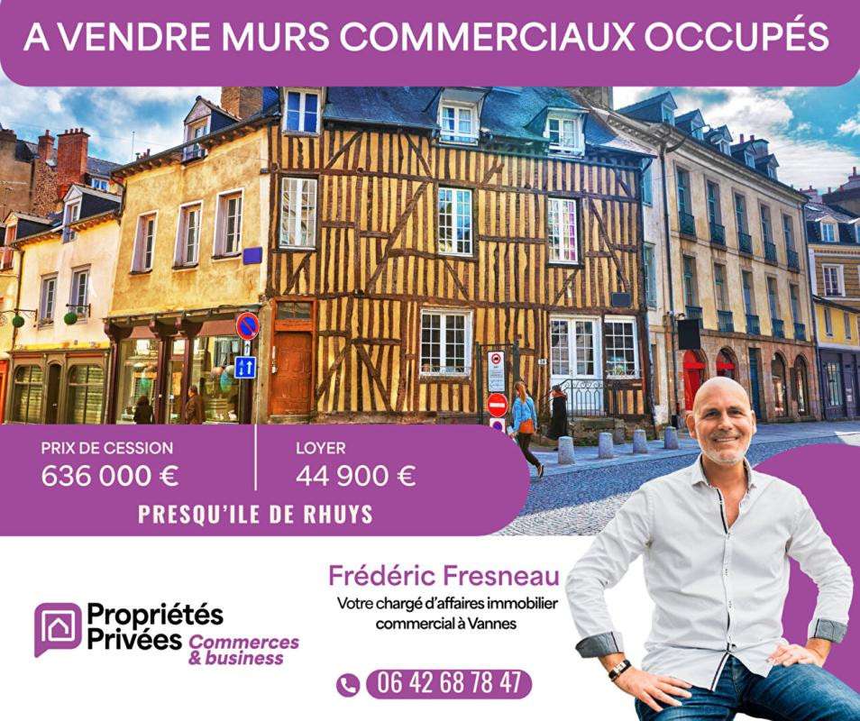 Murs commerciaux loués rentabilité 7.05 % Morbihan