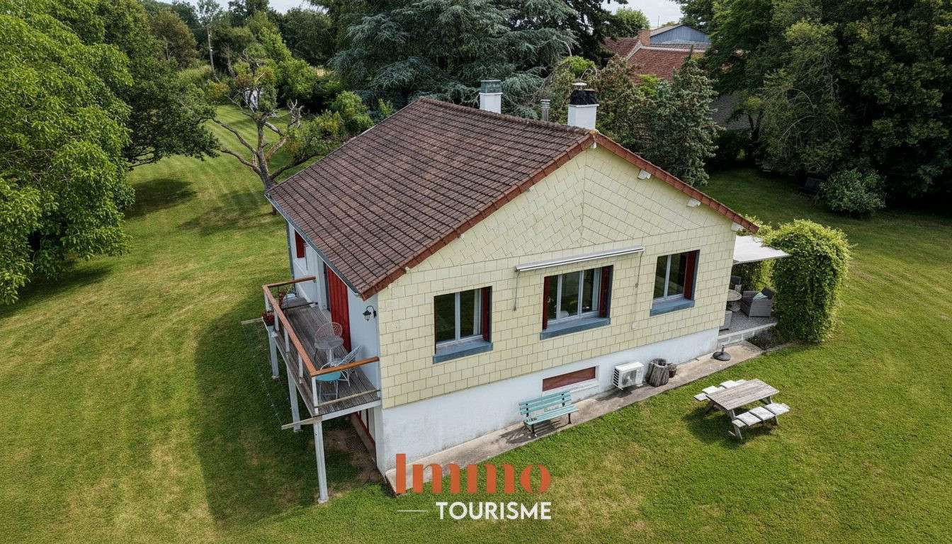 Propriété avec deux gites dans un écrin de ve