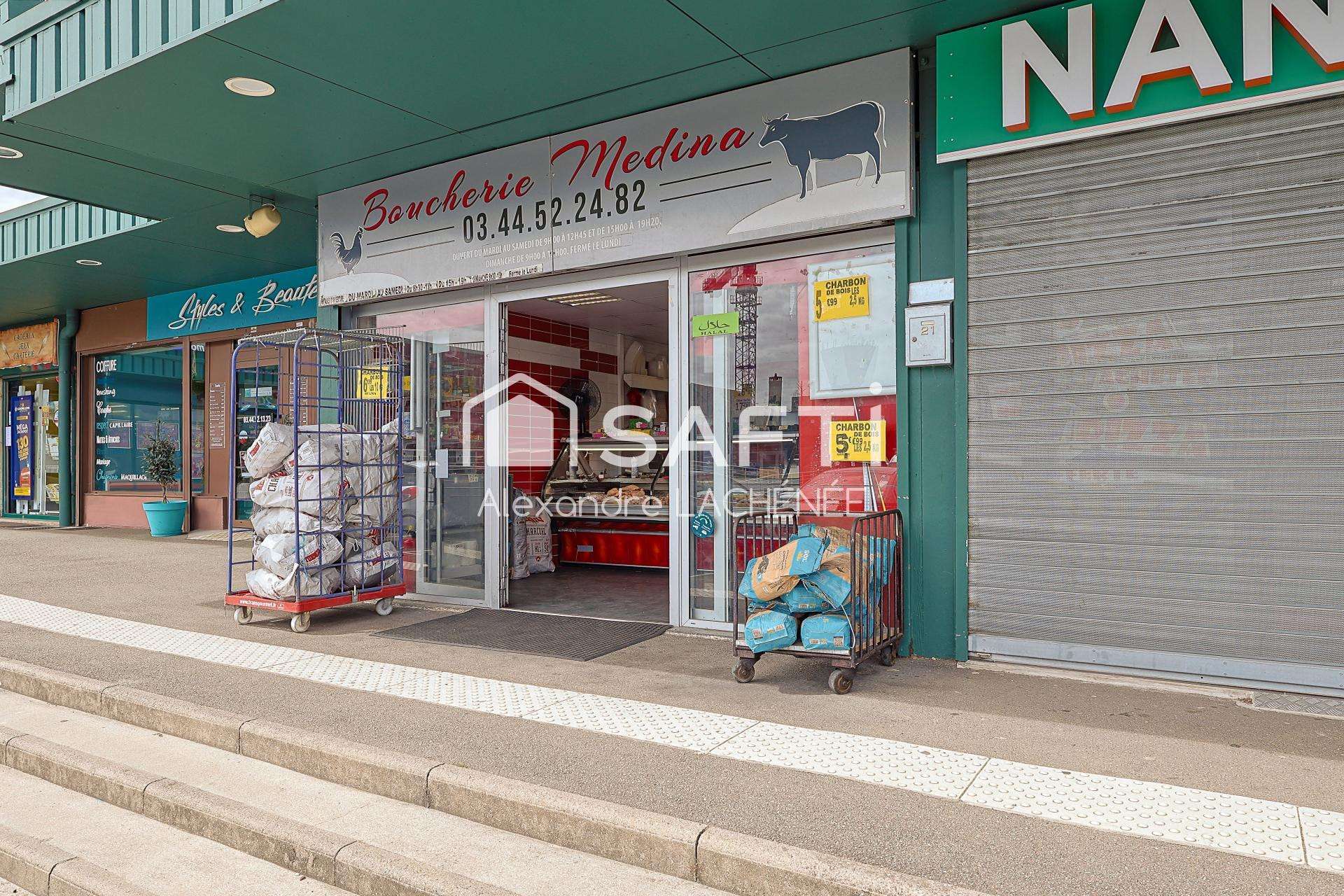 Vente FDC boucherie  au cœur de Méru, CA stable
