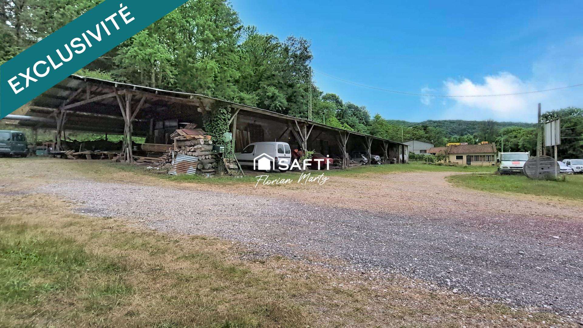 Vente atelier commercial menuiserie au Mas-d'Azil