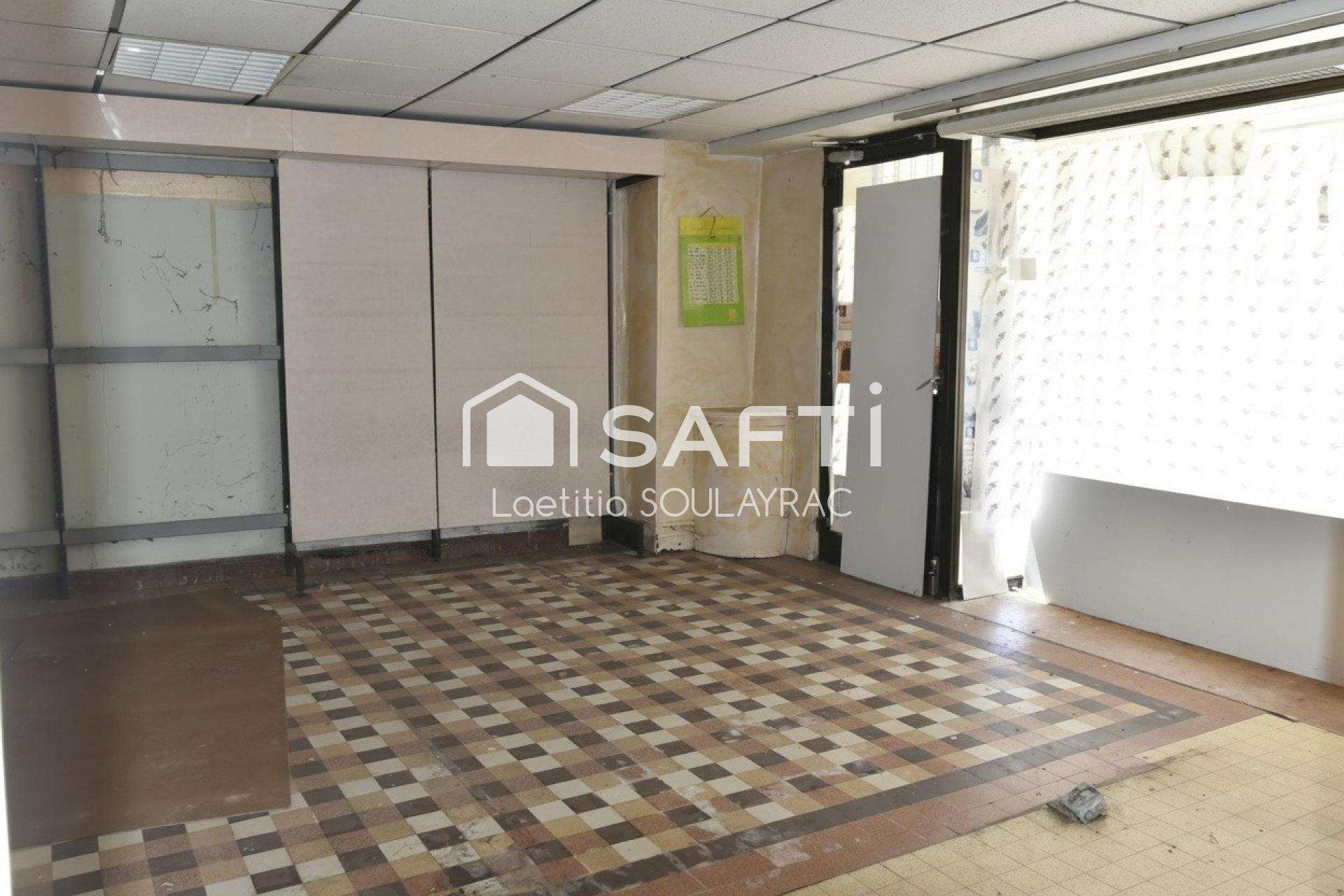 Vente local commercial 63m² centre ville Castres