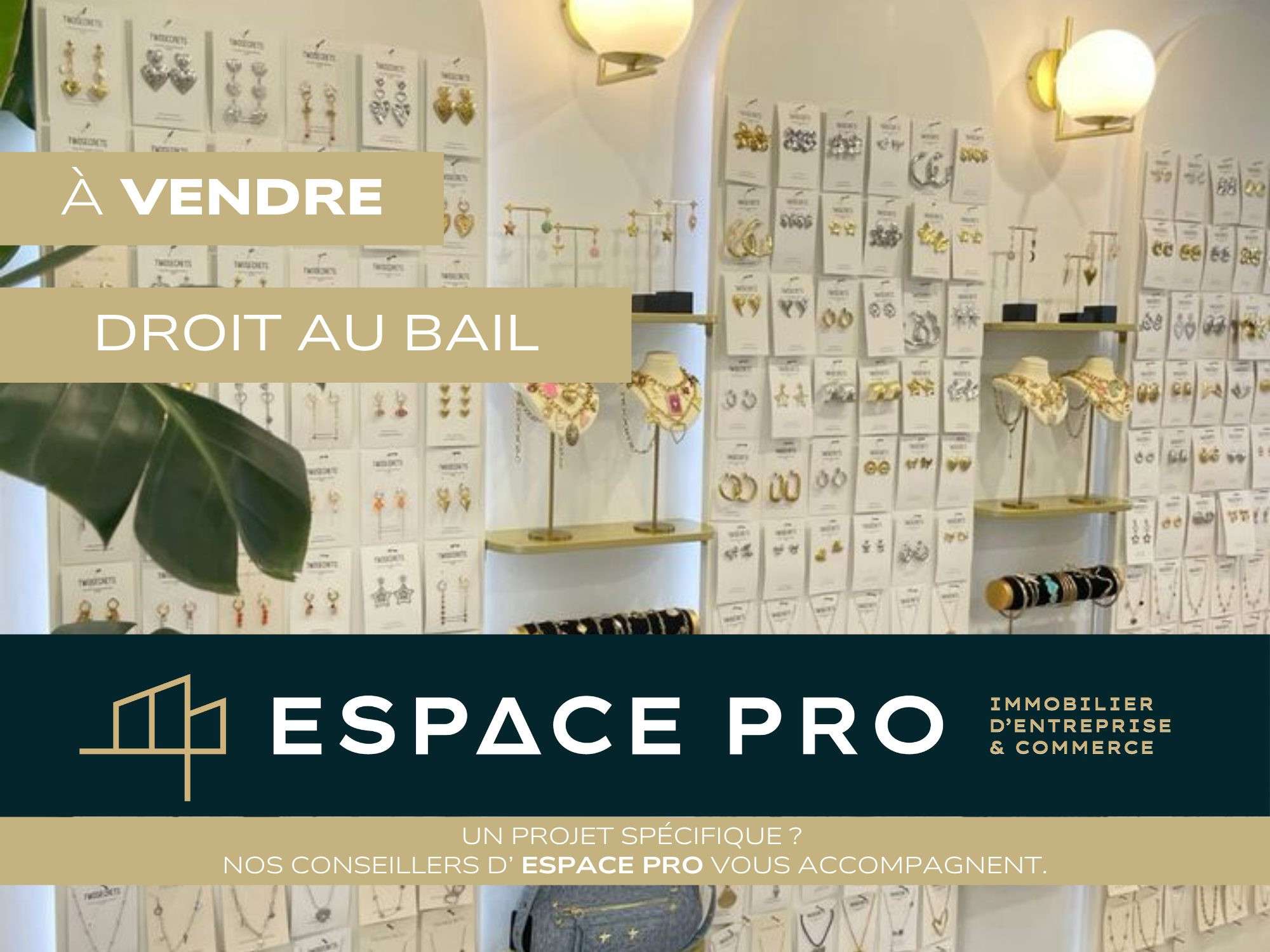 Cède bail local de 17m² à Caen centre empl n°1