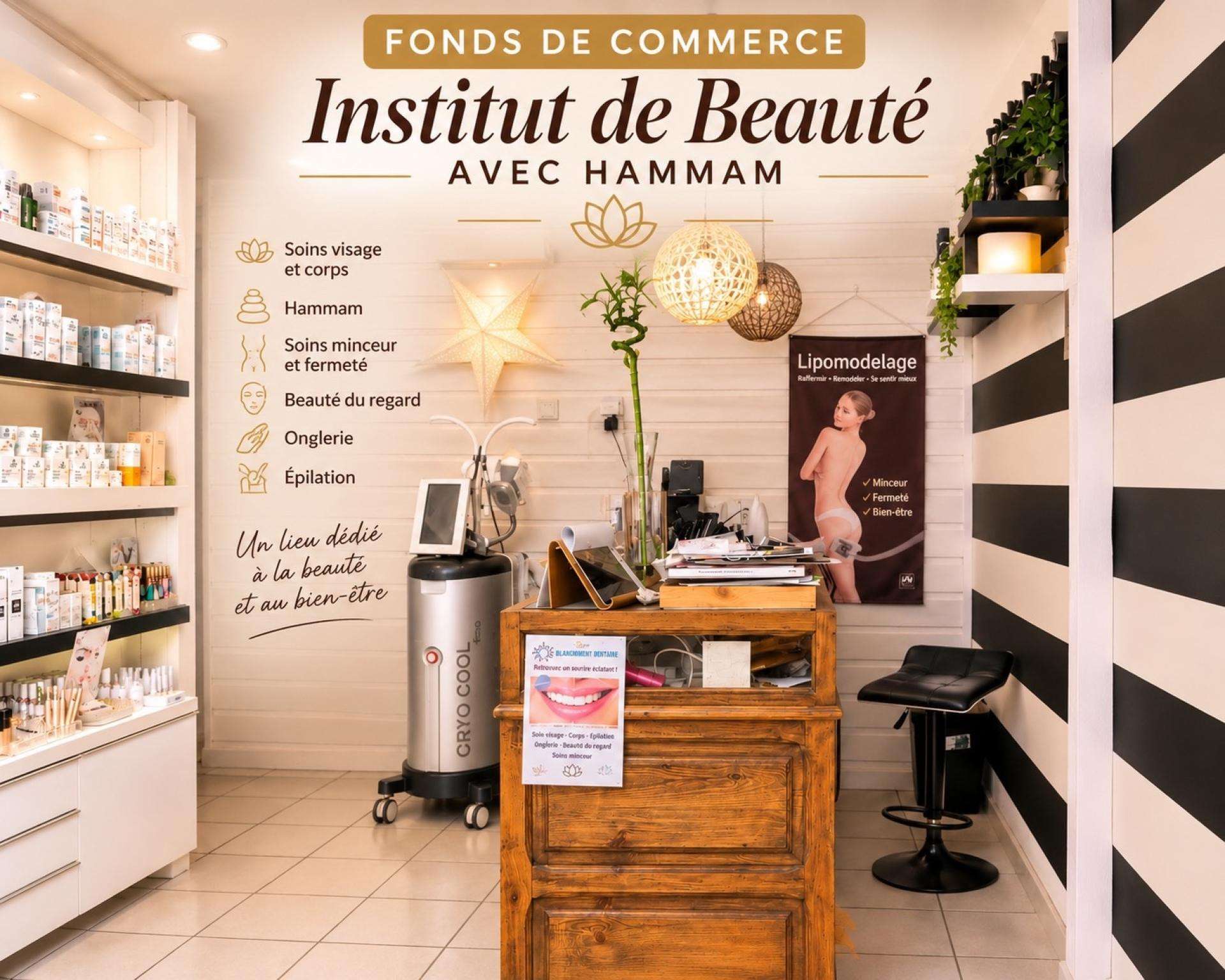 Vente institut de beauté avec hammam à Montauban