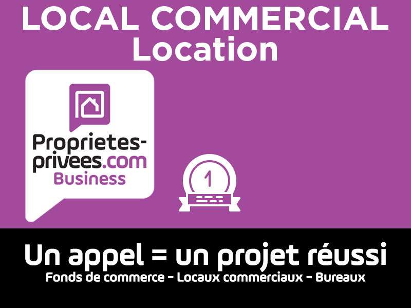 Location local 20m² rue piétonne à Chambéry 