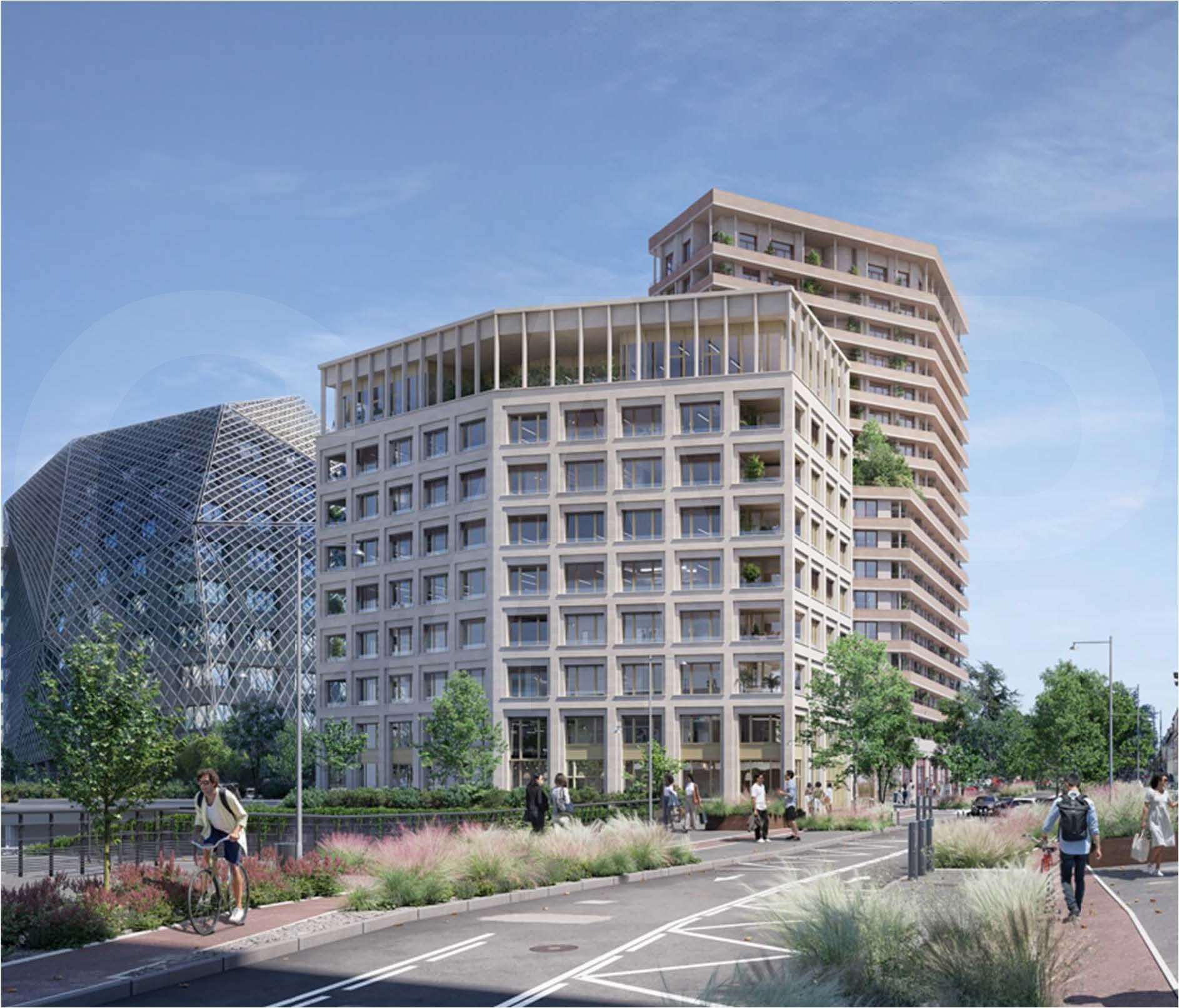 A louer bureaux 607m² à Rennes secteur Eurorennes