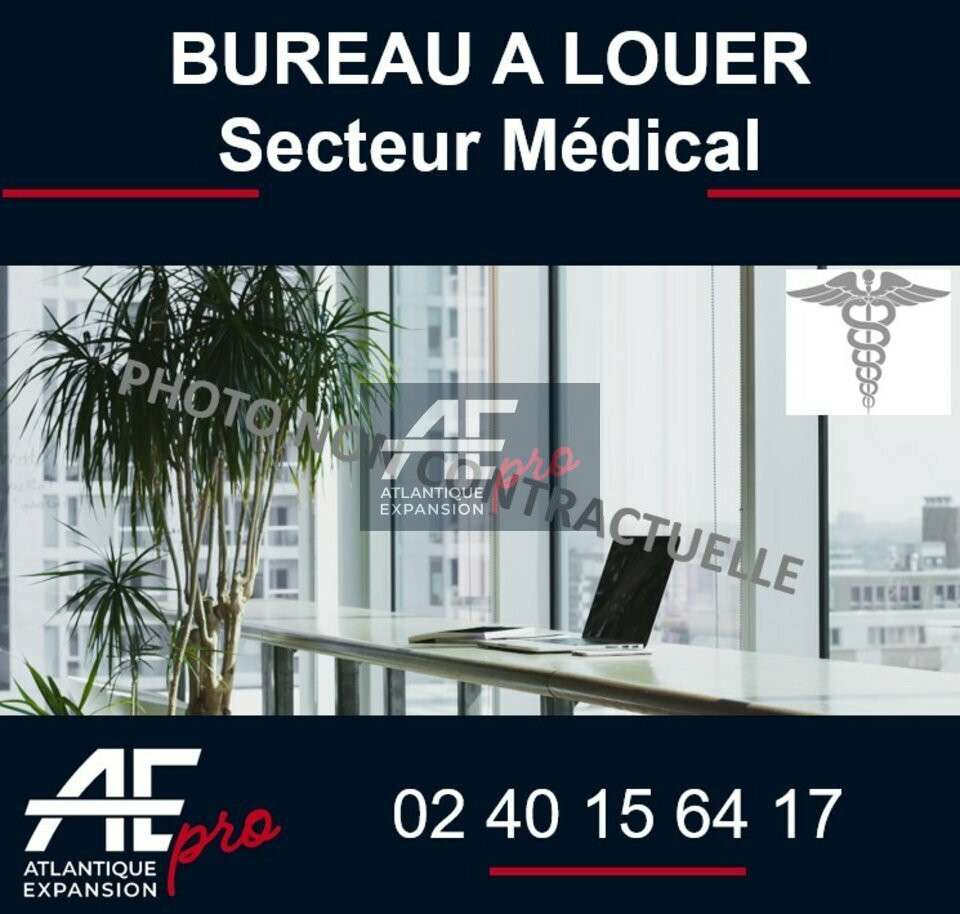 Bureau de 54m² à louer au 1er étage Saint-Nazaire